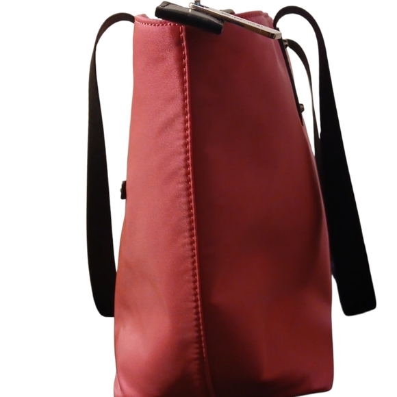 Michael Kors - NWT, Hot Pink Polly Bag, 2 Zippered Pockets, 1 Open Pocket, - Picture 7 of 14